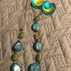 Necklace & Earrings